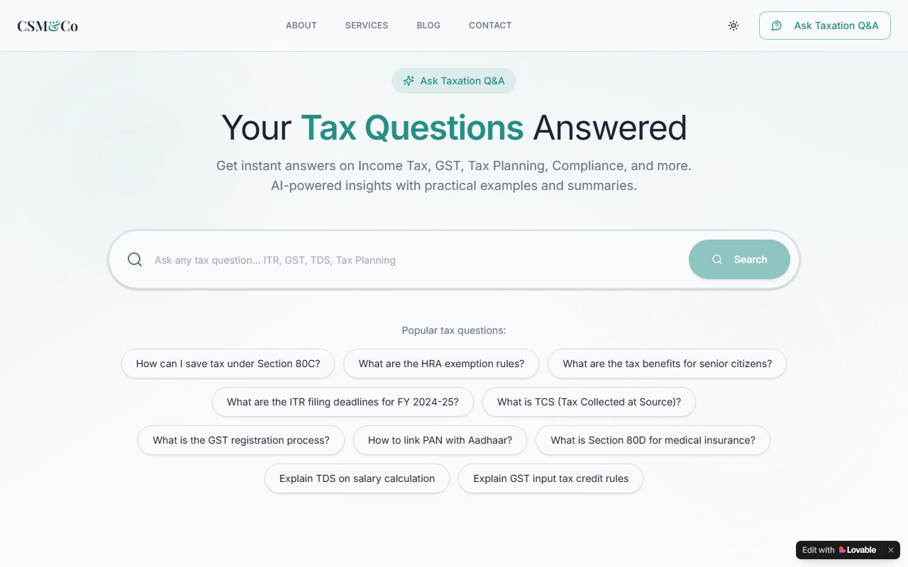 Screenshot of ChatbotX